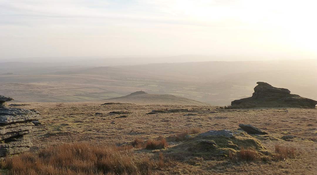 Views across Dartmoor